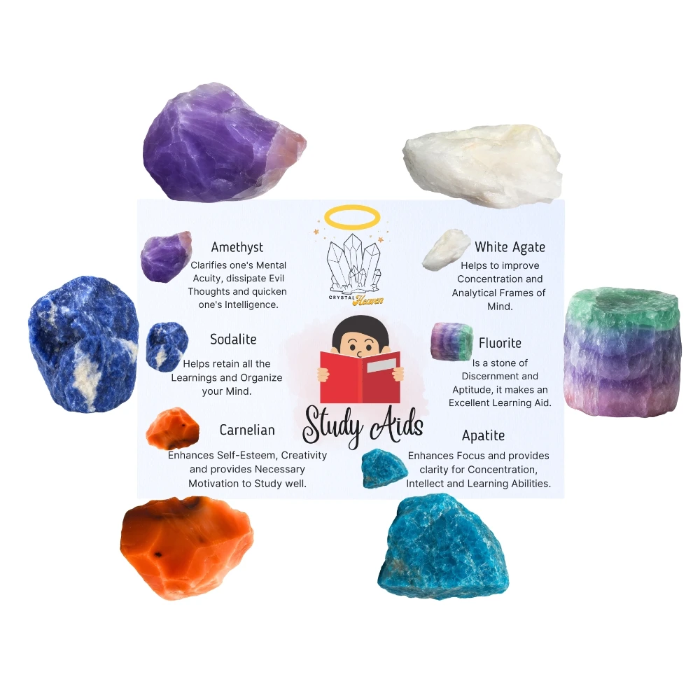 Study Raw Crystals Set