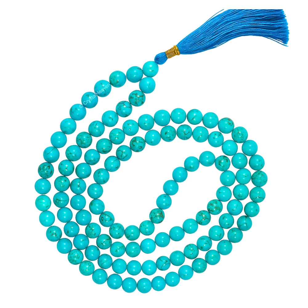 Magnesite Turquoise Japa Mala