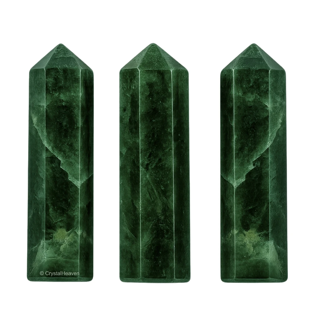 Chrome Diopside Pencil Points (Set of 50)