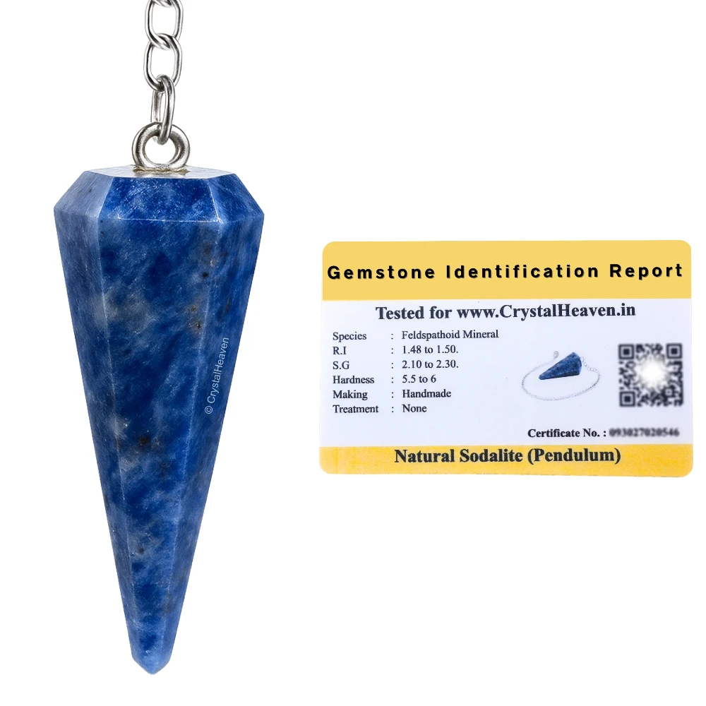 Sodalite Pendulum