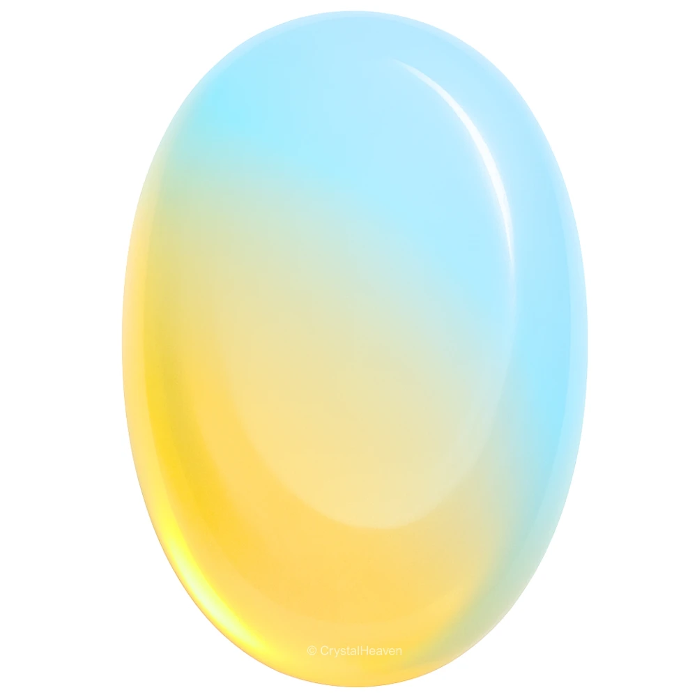 Opalite Palm Stone
