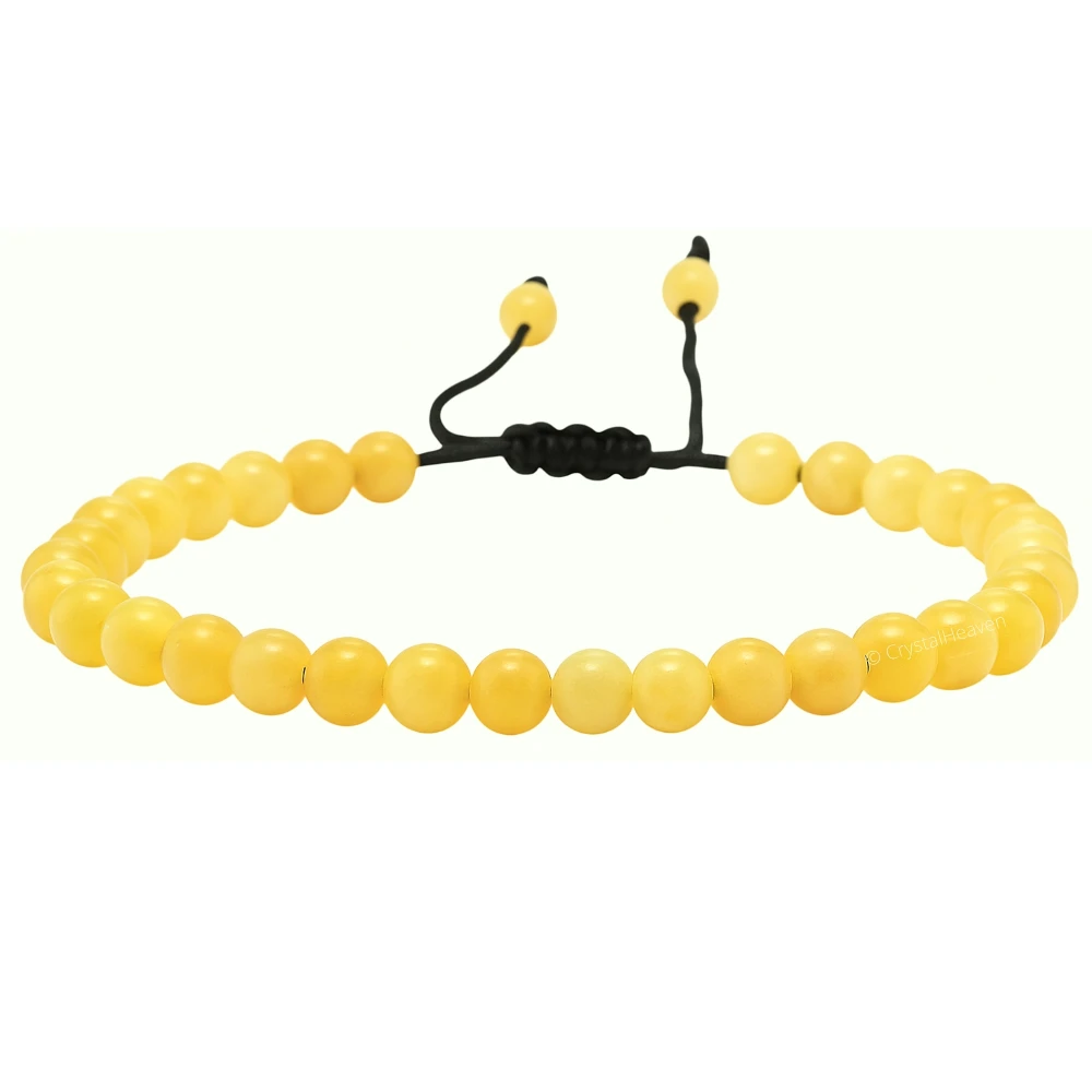 Yellow Calcite Anklet