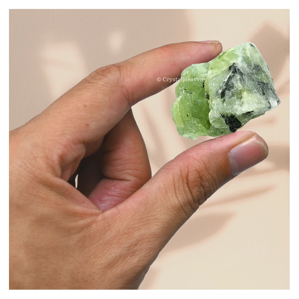 Raw Prehnite Crystals (1 Piece)