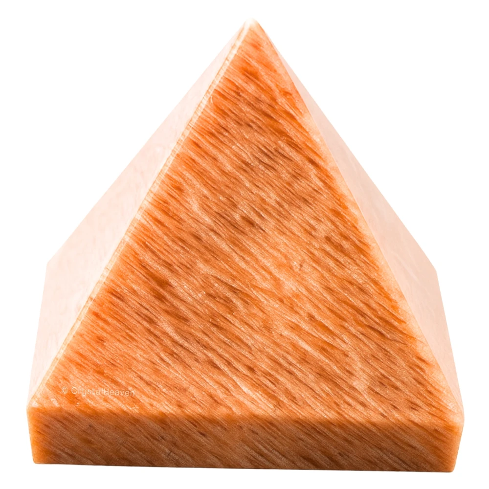 Peach Moonstone Pyramid