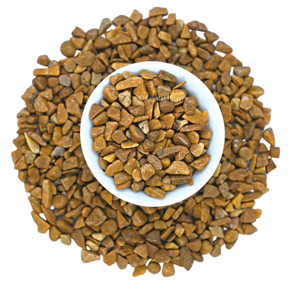 Yellow Jasper Chips (500 gram)