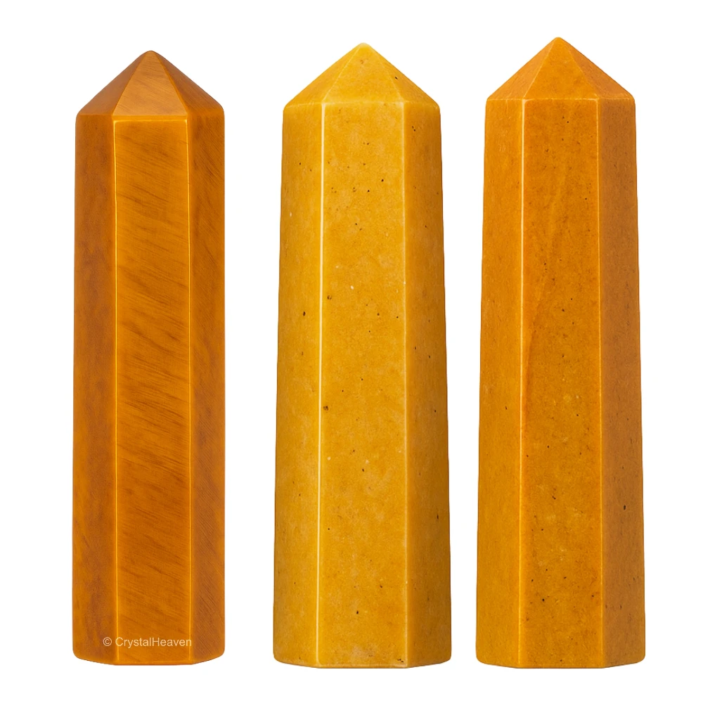 Yellow Jasper Pencil Points