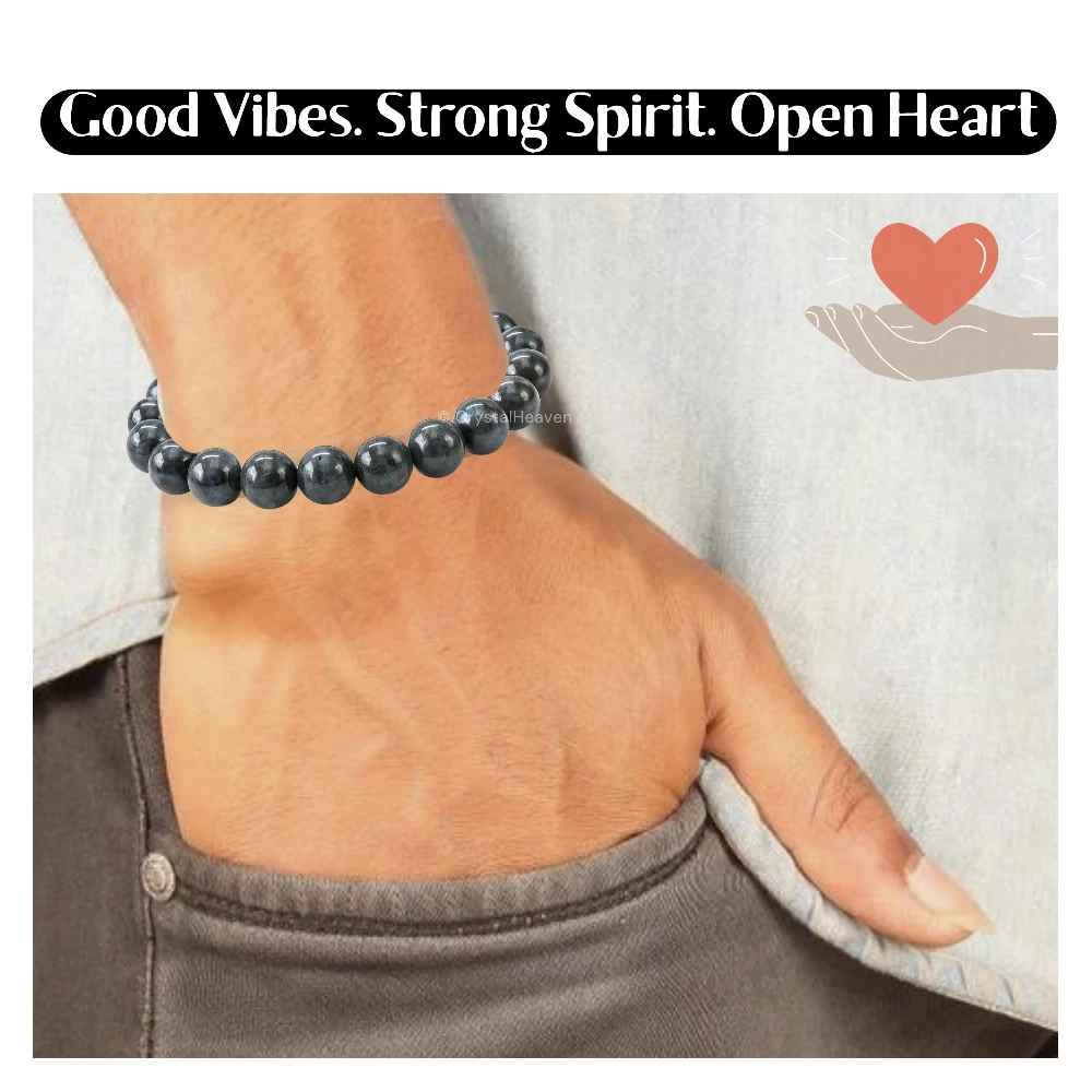 Larvikite Bracelet (Adjustable)