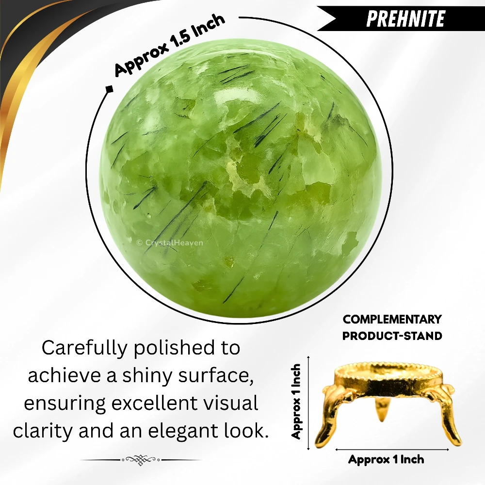 Prehnite Sphere (1.5 Inch)