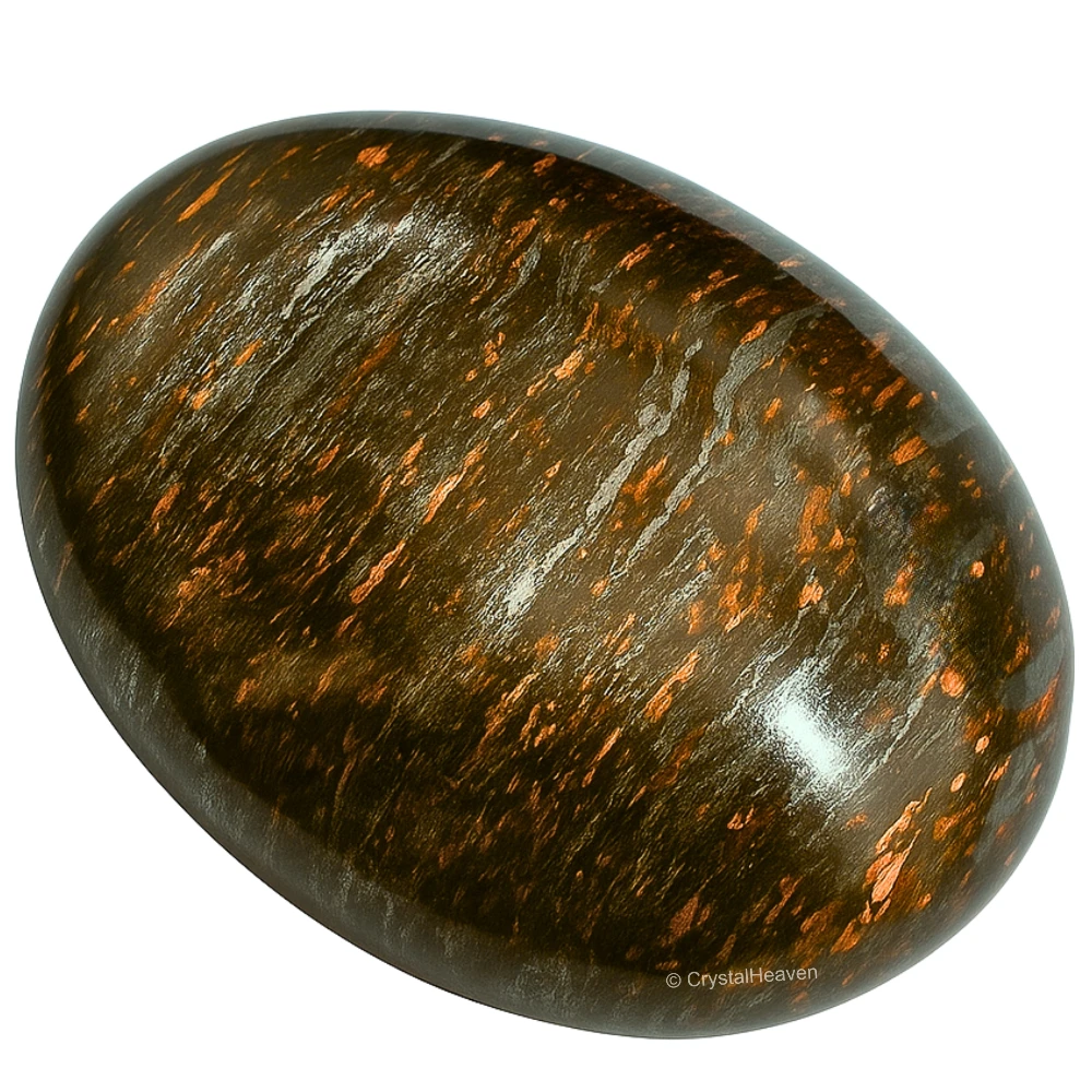 Bronzite Palm Stone