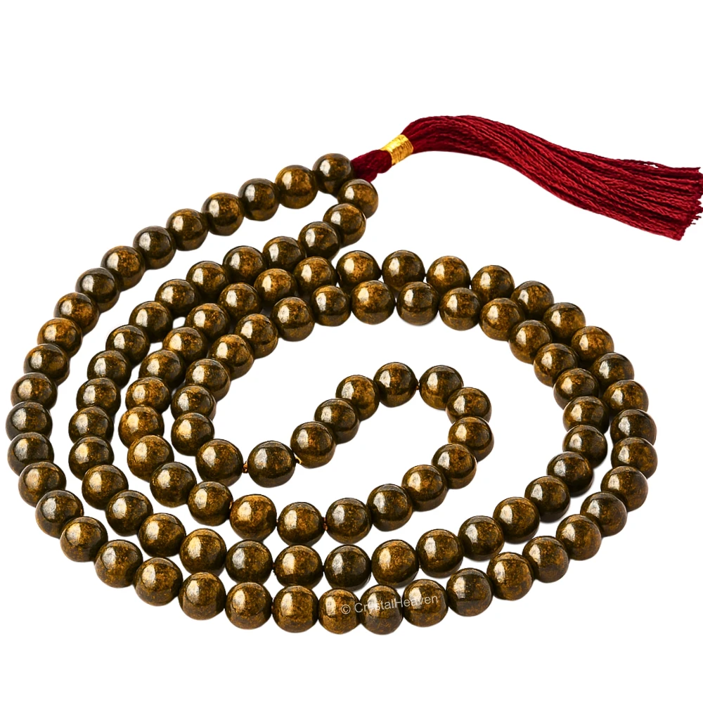 Bronzite Japa Mala (Without Knot)