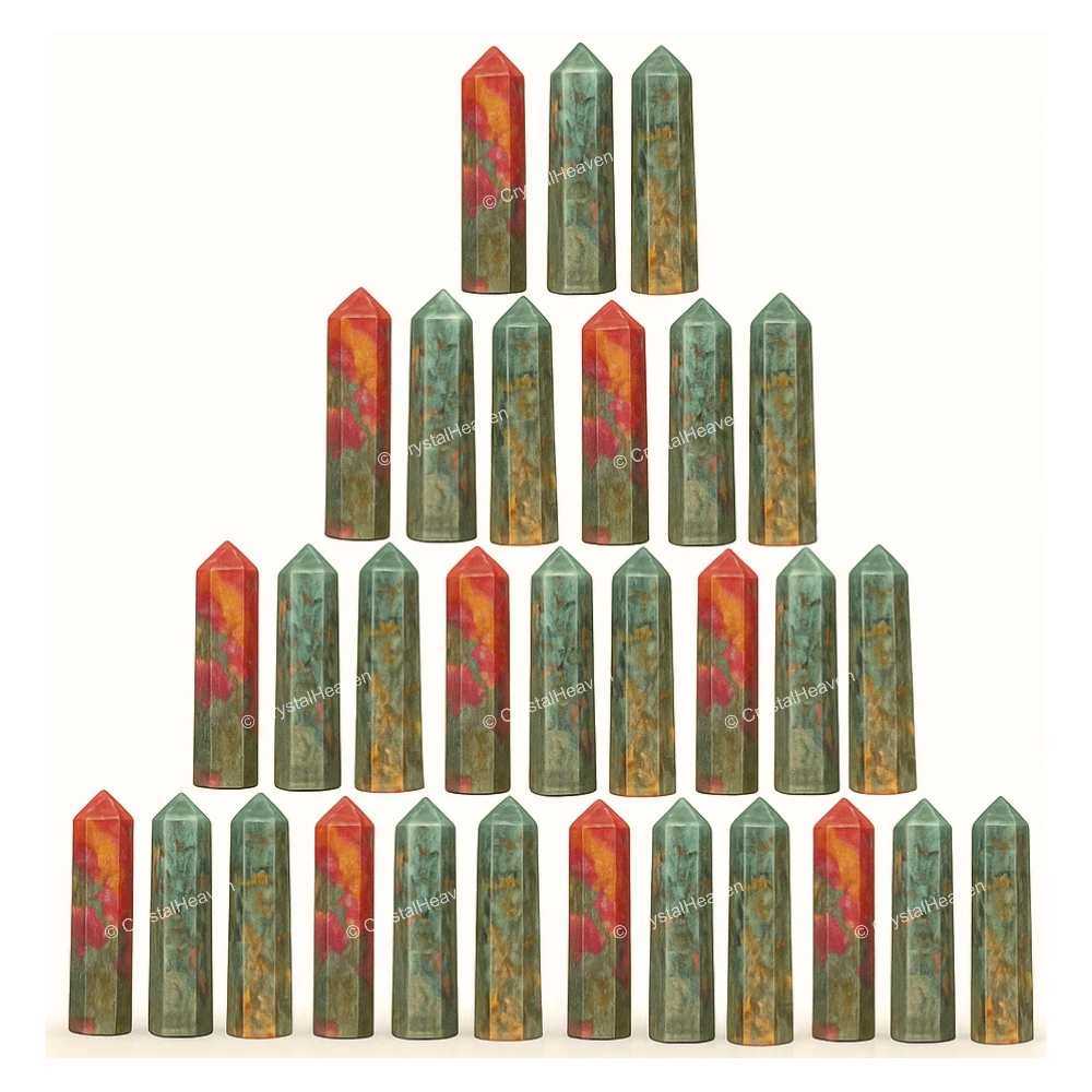 Ruby Kyanite Pencil Points (Set of 50)