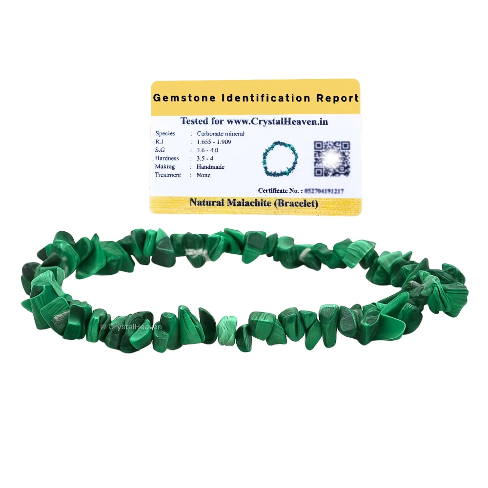 Malachite Chips Bracelet