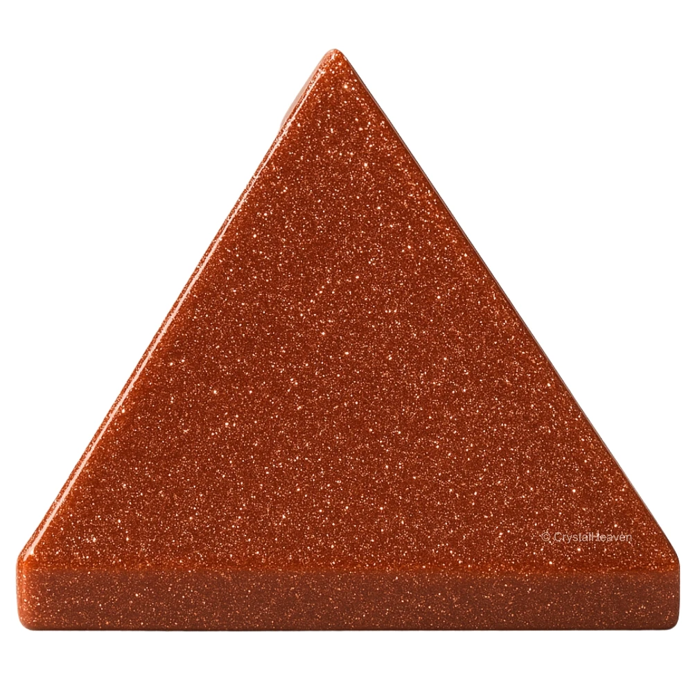 Red Goldstone Pyramid