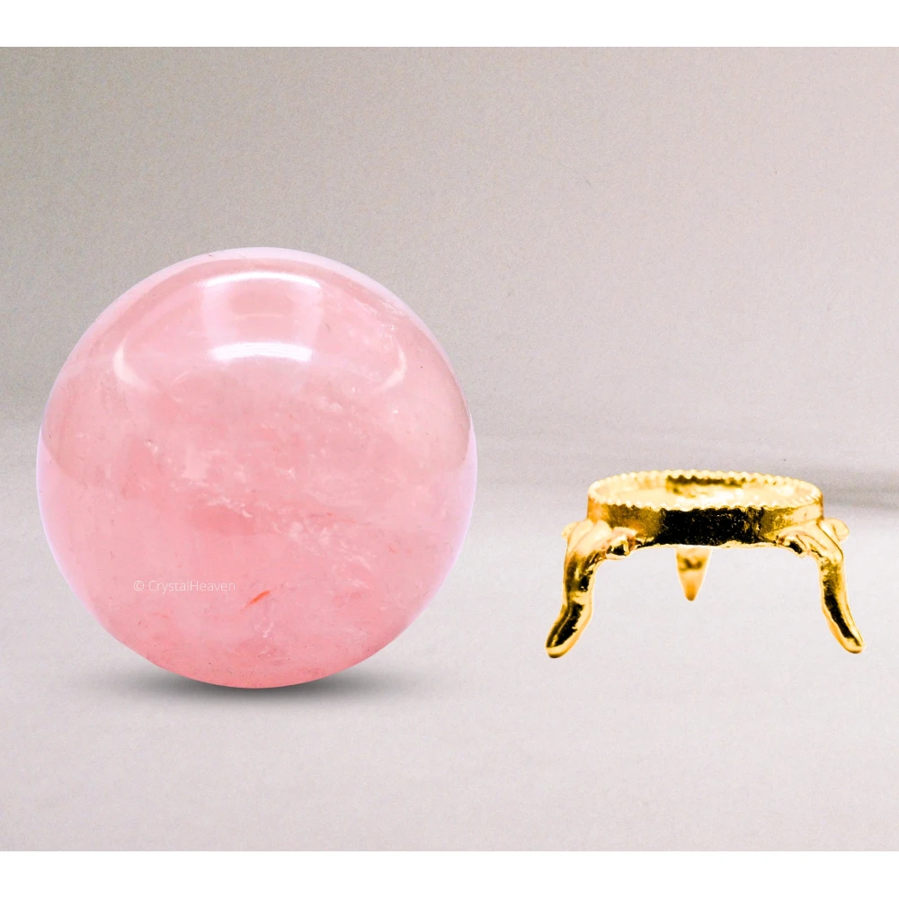 Large Rose Quartz Sphere (2.5 Inch)