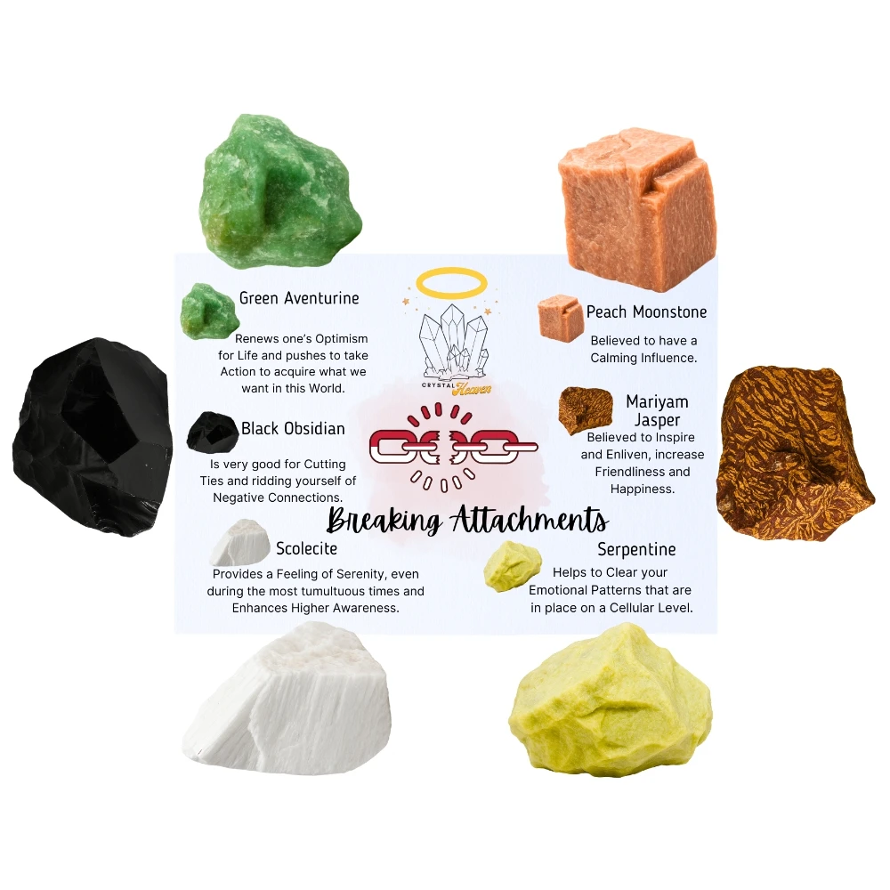 Breaking Attachments Raw Crystals Set