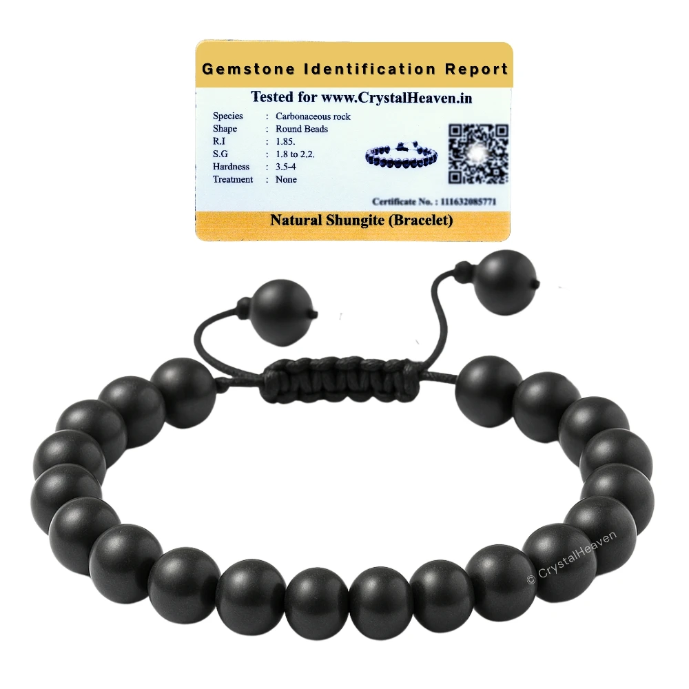 Shungite Bracelet (Adjustable)
