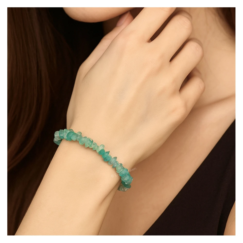 Apatite Chips Bracelet