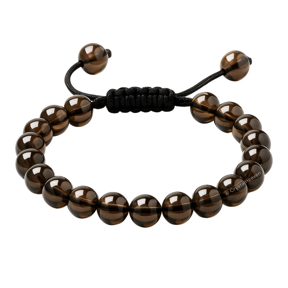 Smoky Quartz Bracelet (Adjustable)