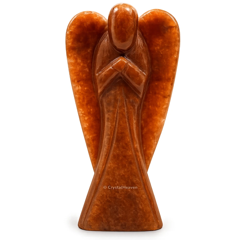 Red Aventurine Angel (1.5 Inch)