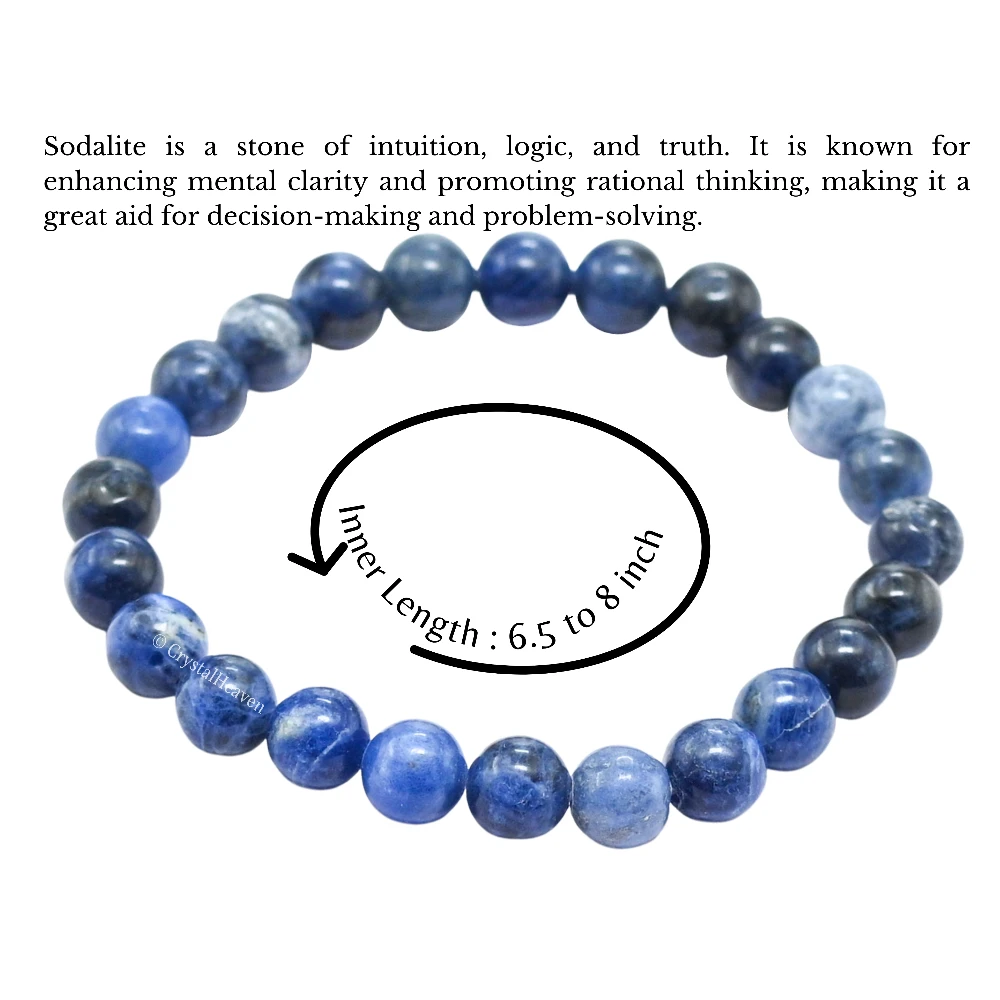 Sodalite Bracelet (Elastic)