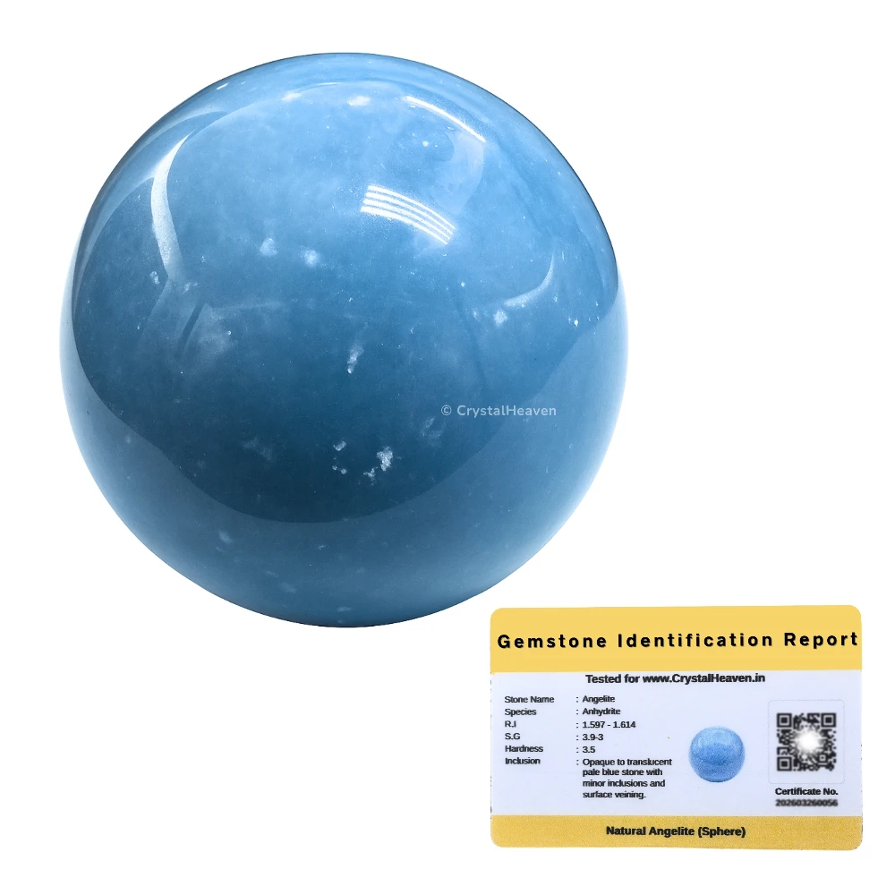 Angelite Sphere (1.5 Inch)