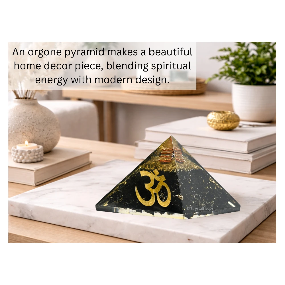 Shungite Orgone Pyramid (OM)