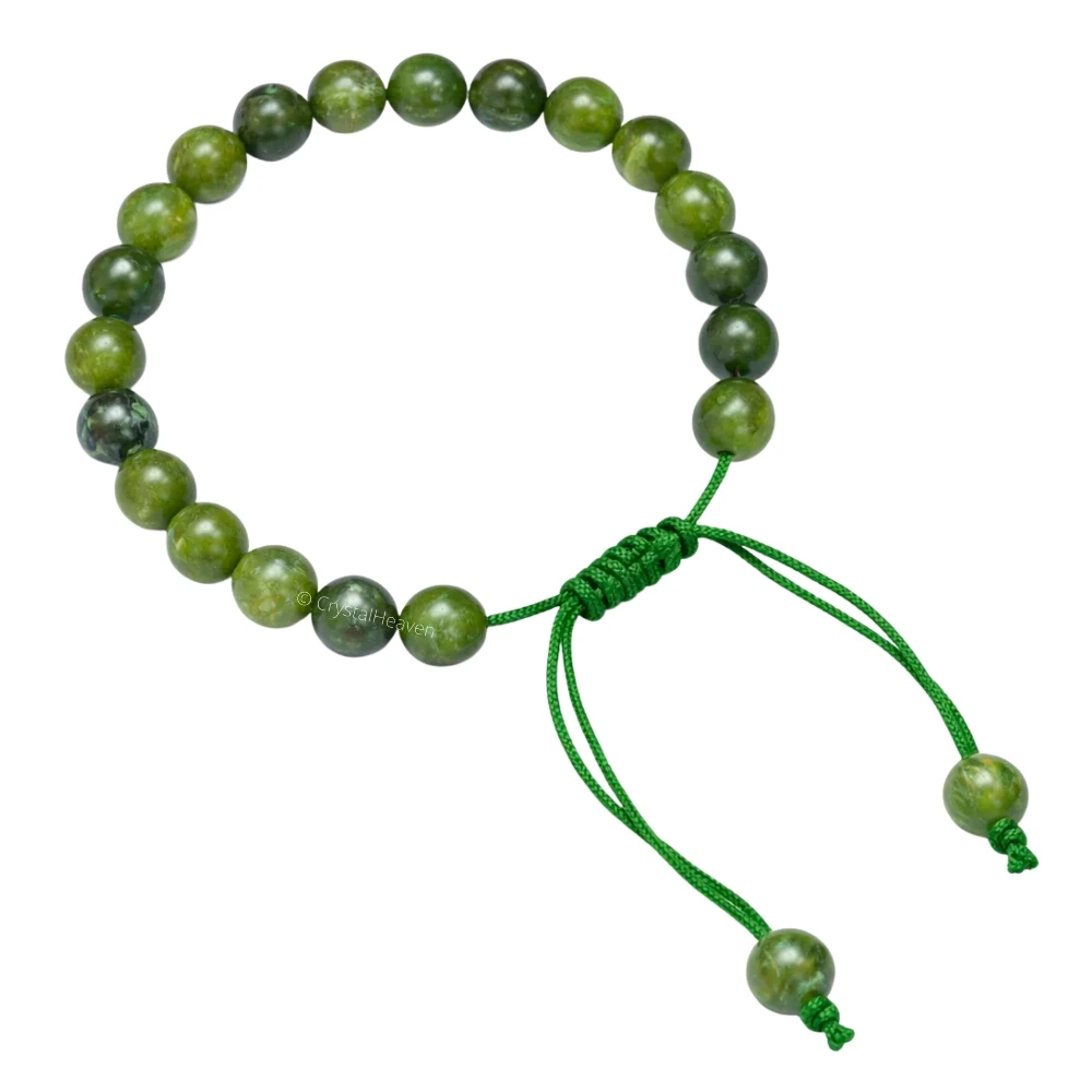 Green Jade Bracelet (Adjustable)