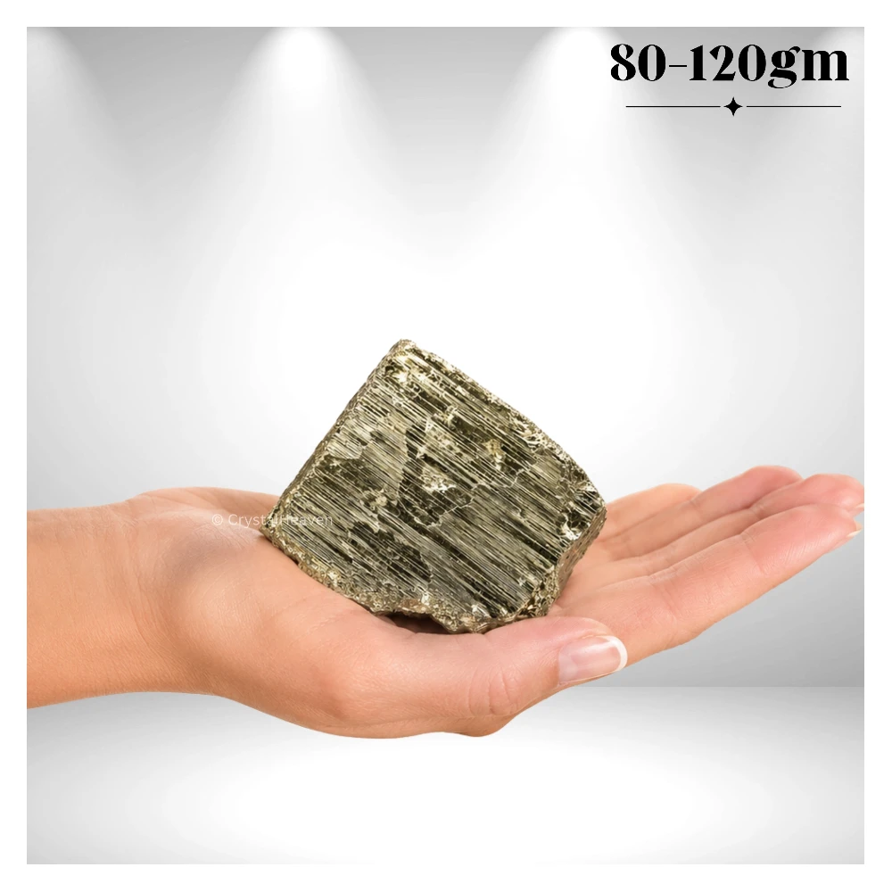 Raw Pyrite Cube (80 to 120)