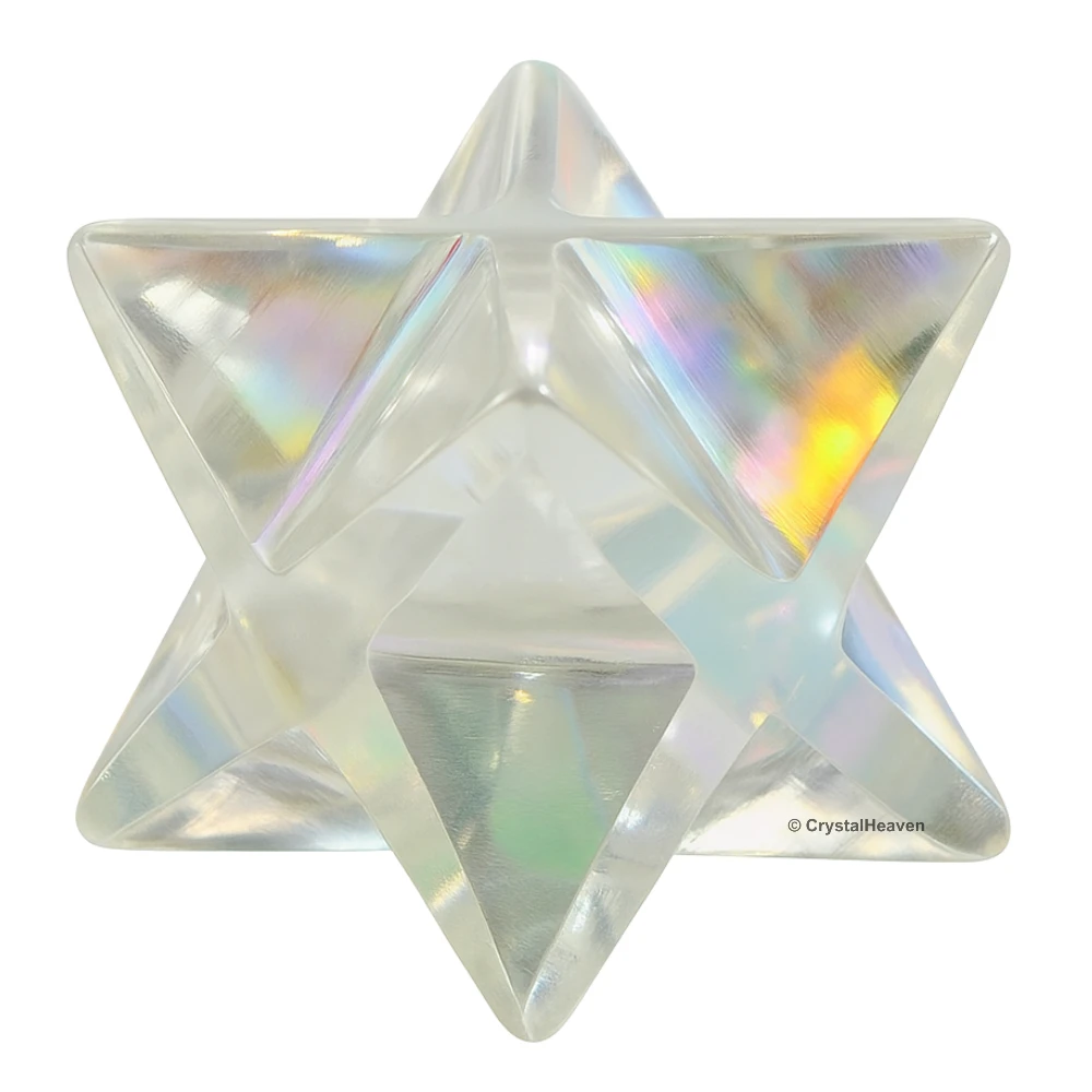 Aura Quartz Crystal Merkaba (15-20 mm)