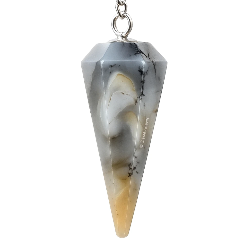 Dendrite Agate Pendulum