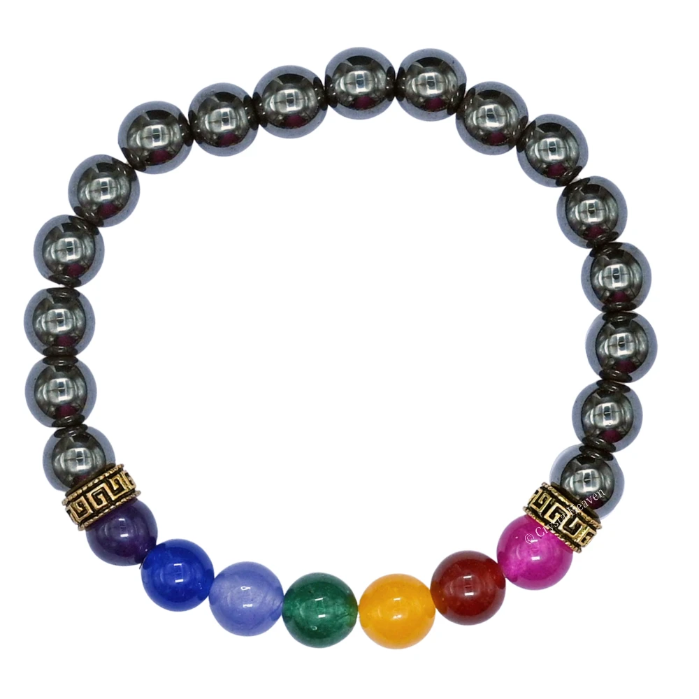 Hematite Chakra Bracelet (Elastic)