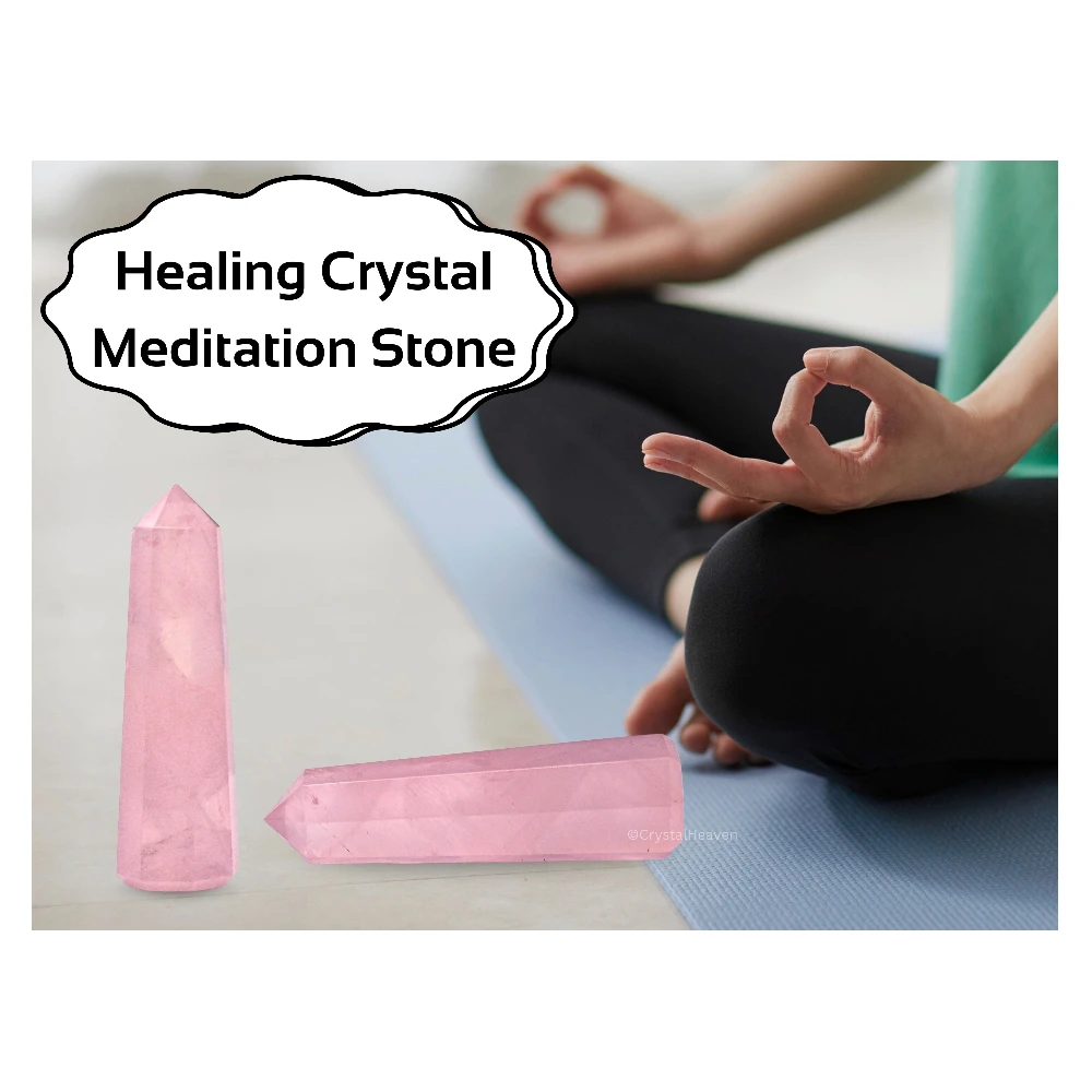 Rose Quartz Tower (3" to 4" inch)