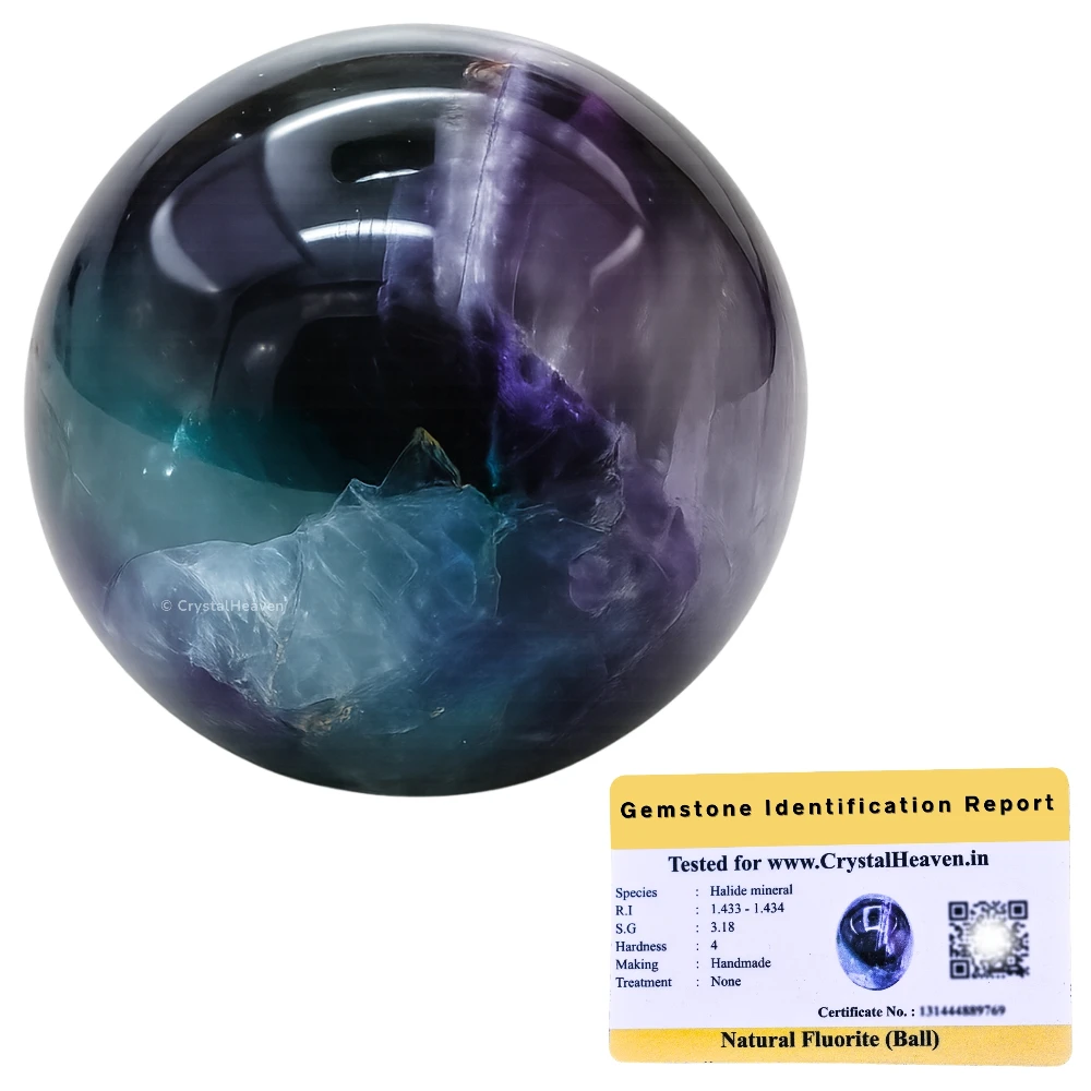 Fluorite Sphere (1.5 Inch)