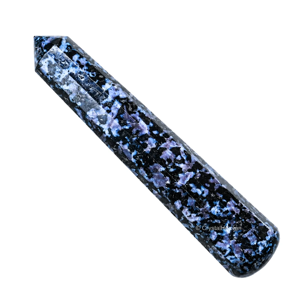 Indigo Gabbro Wand (Faceted)