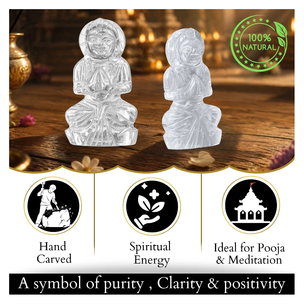 Sphatik Laxmi Ji (50-75 Gram)