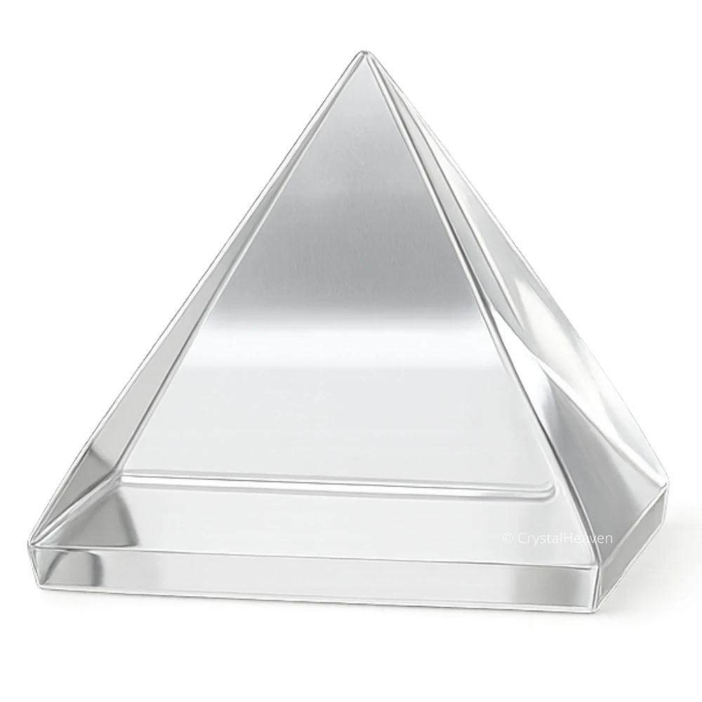 Premium Clear Quartz Pyramid (1 Inch)