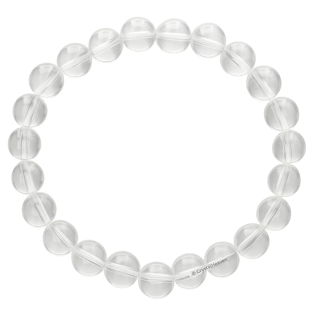 Sphatik Clear Quartz Bracelet (Elastic)