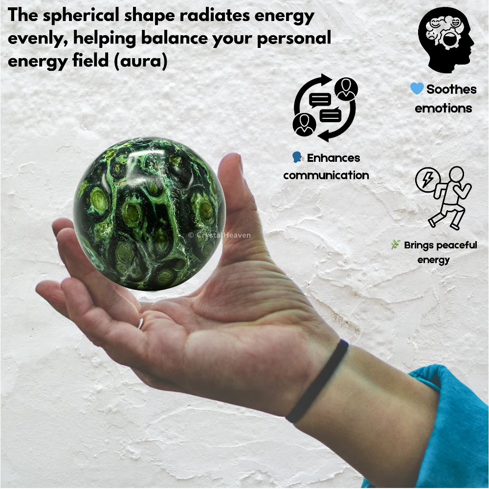 Kambaba Jasper Sphere (2 Inch)