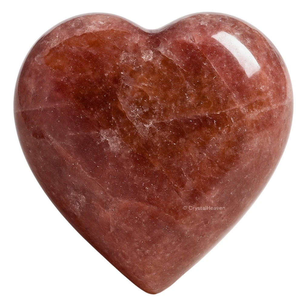 Strawberry Quartz Heart