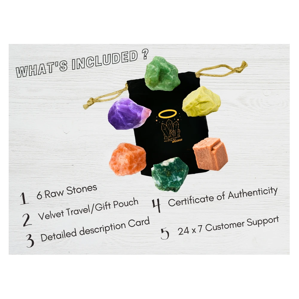 Retirement Raw Crystals Set