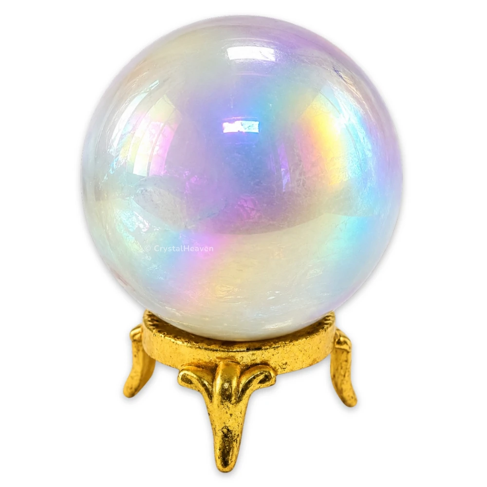 Angel Aura Quartz Sphere (2 Inch)