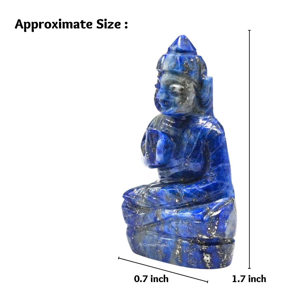 Lapis Lazuli Buddha Statue