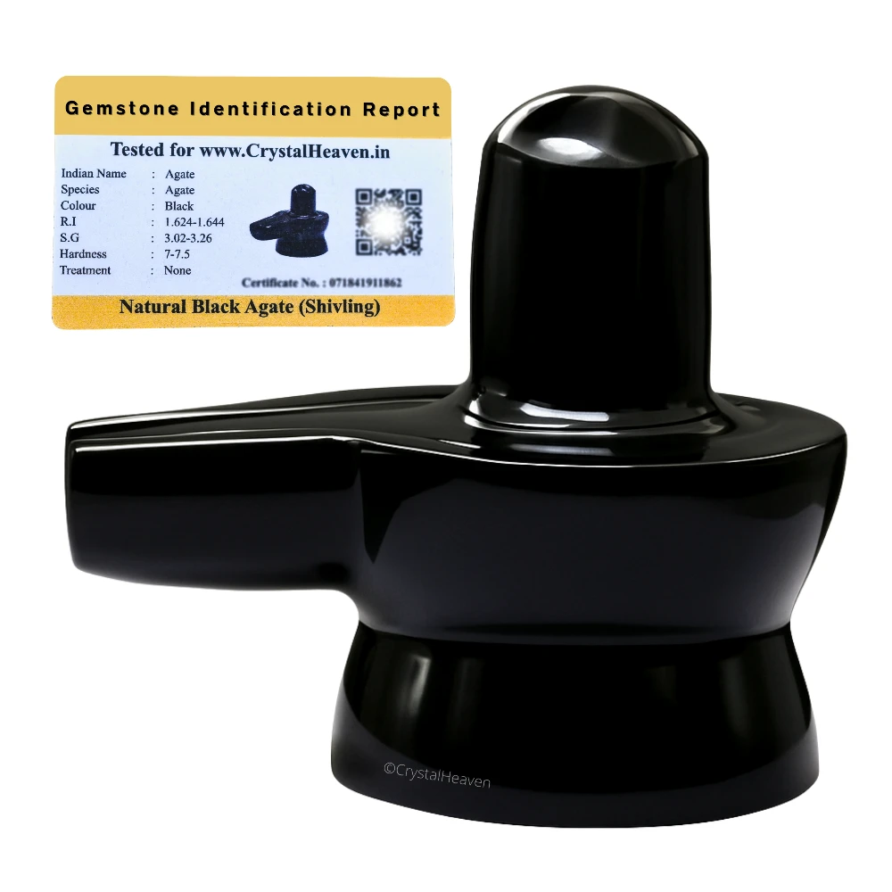 Black Agate Shivling