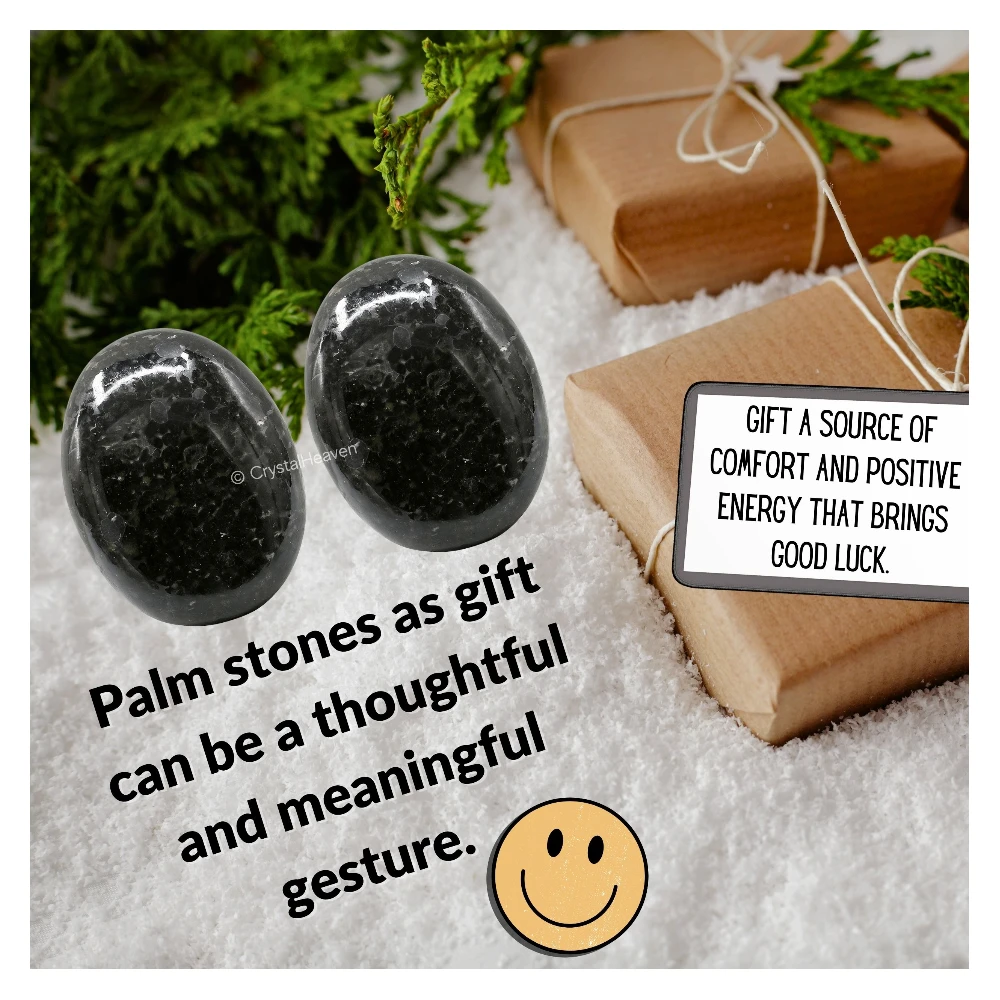 Nuummite Palm Stone (Large)