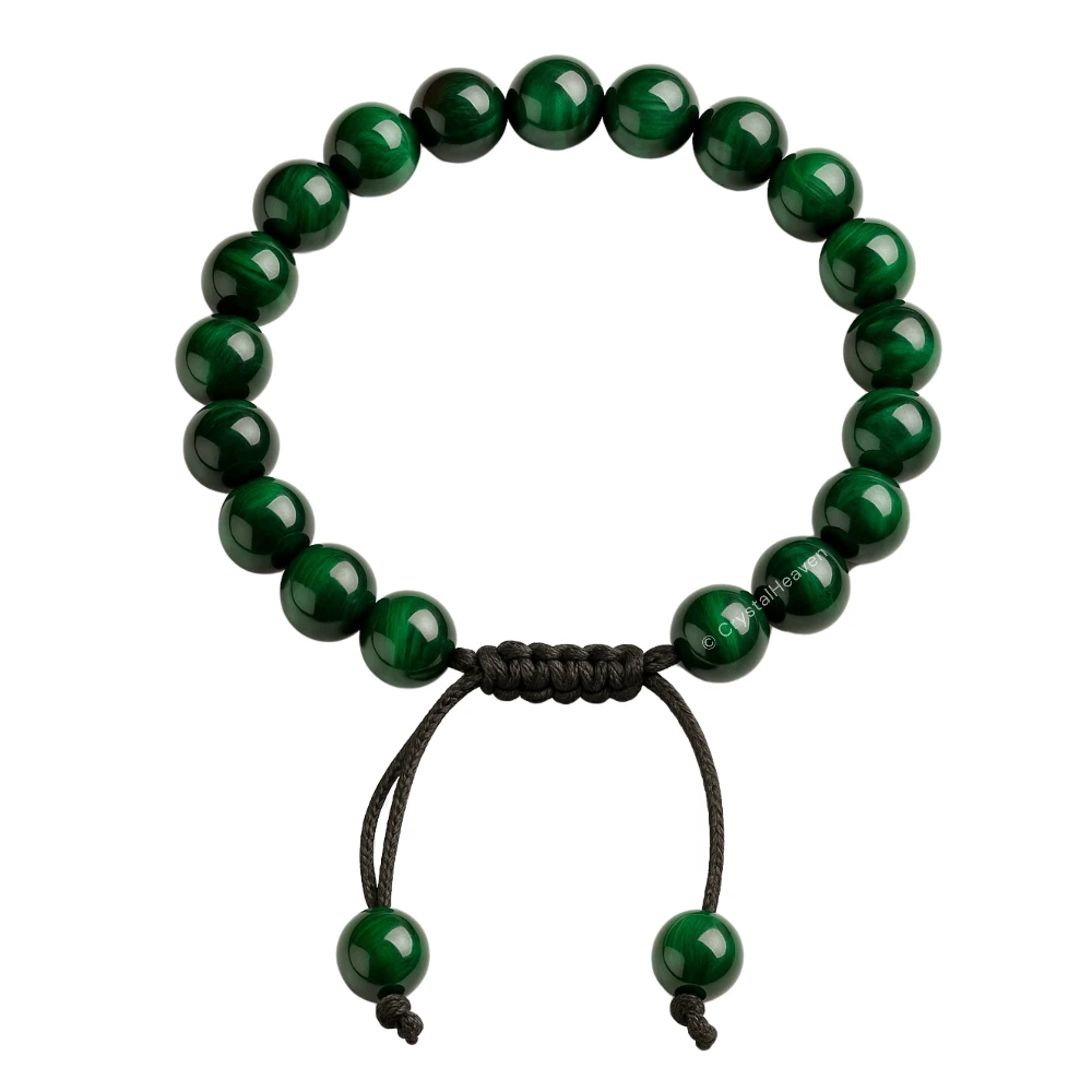 Green Tiger Eye Bracelet (Adjustable)