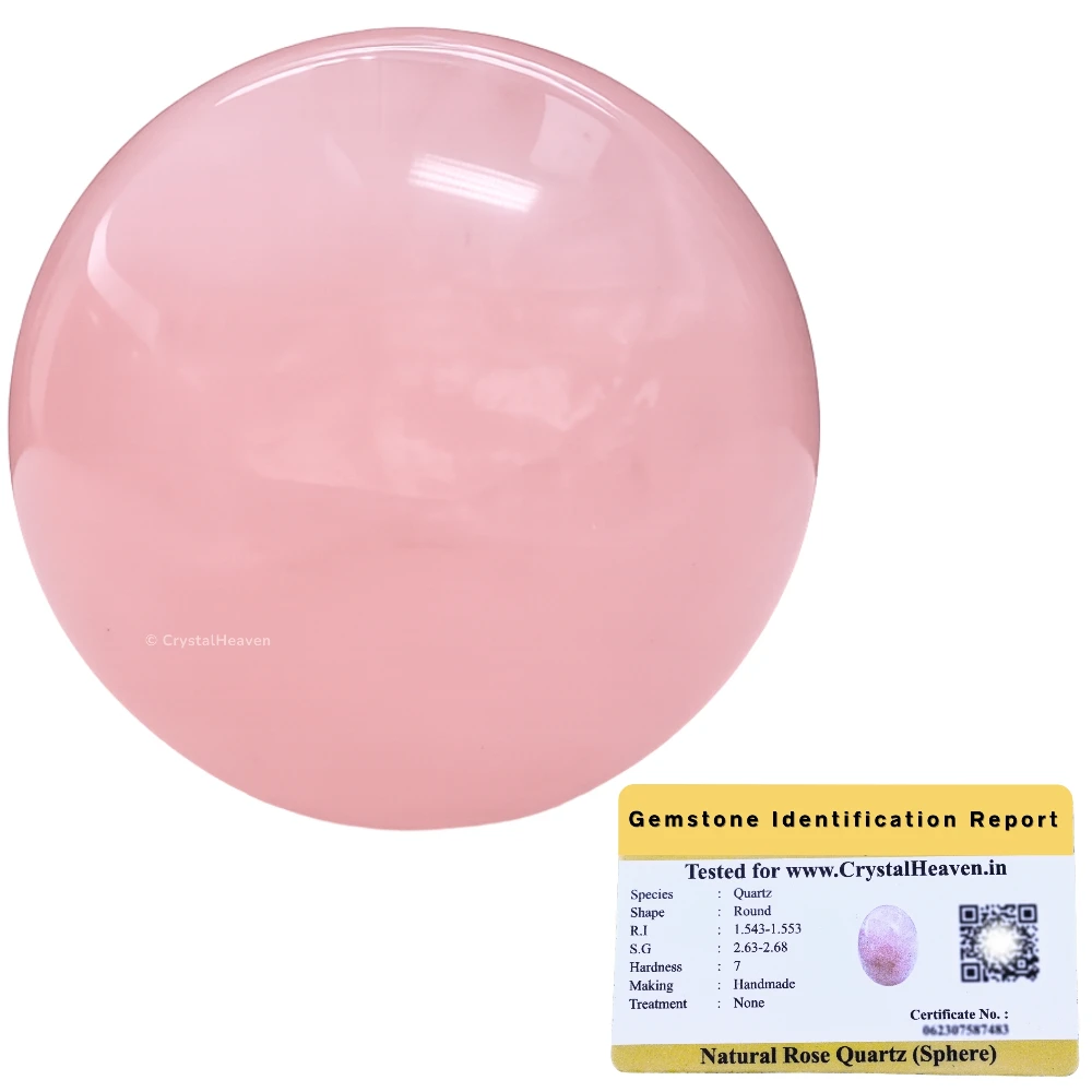 Rose Quartz Sphere (2 Inch)