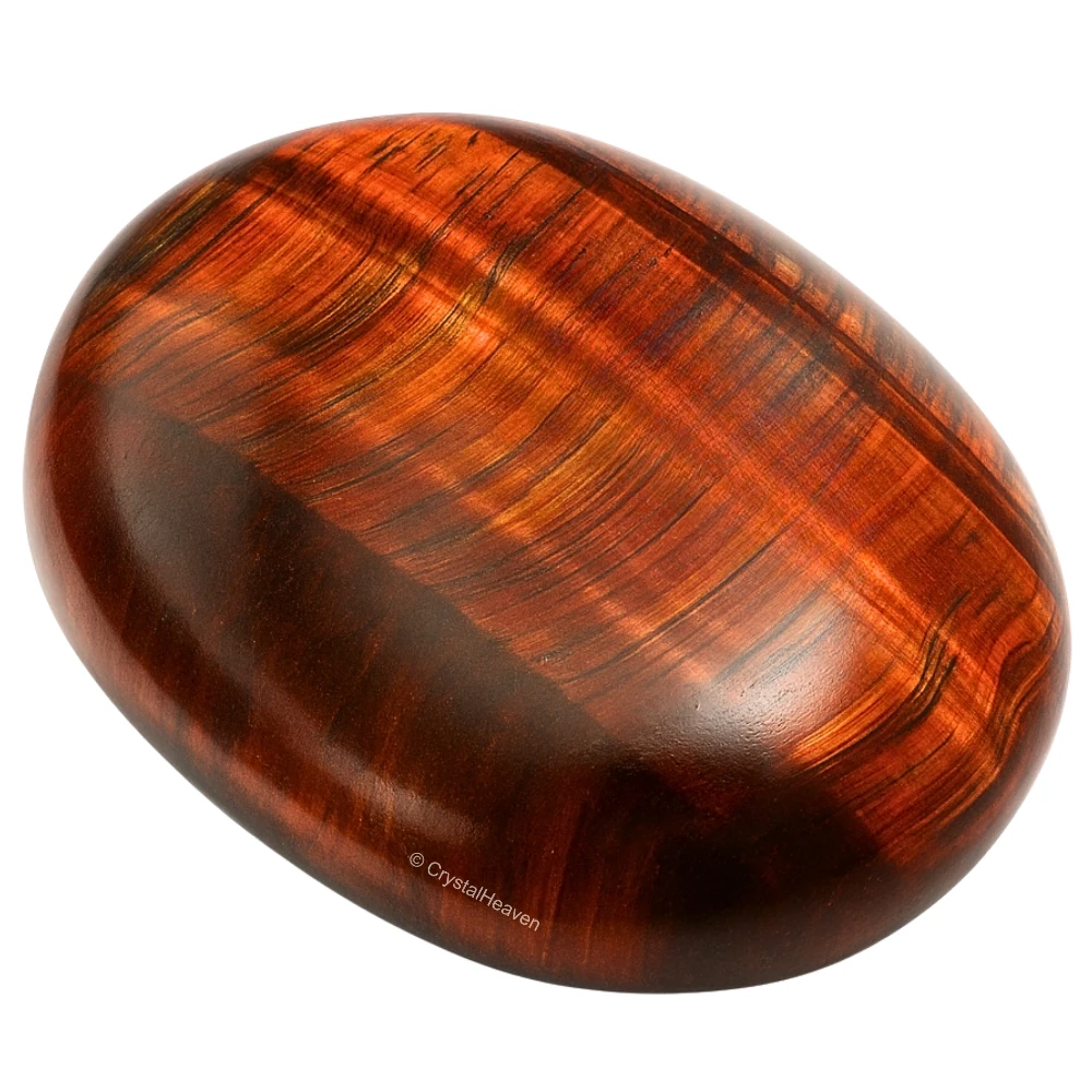 Red Tiger Eye Palm Stone