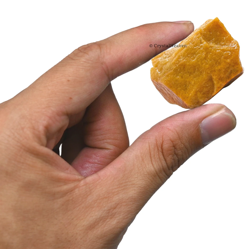 Raw Yellow Jasper Crystals (1 Piece)