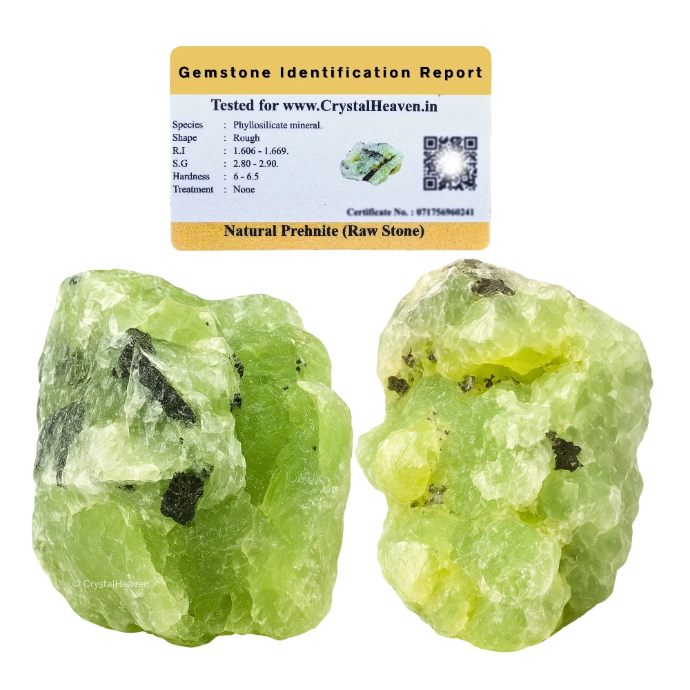 Raw Prehnite Crystals (1 Piece)