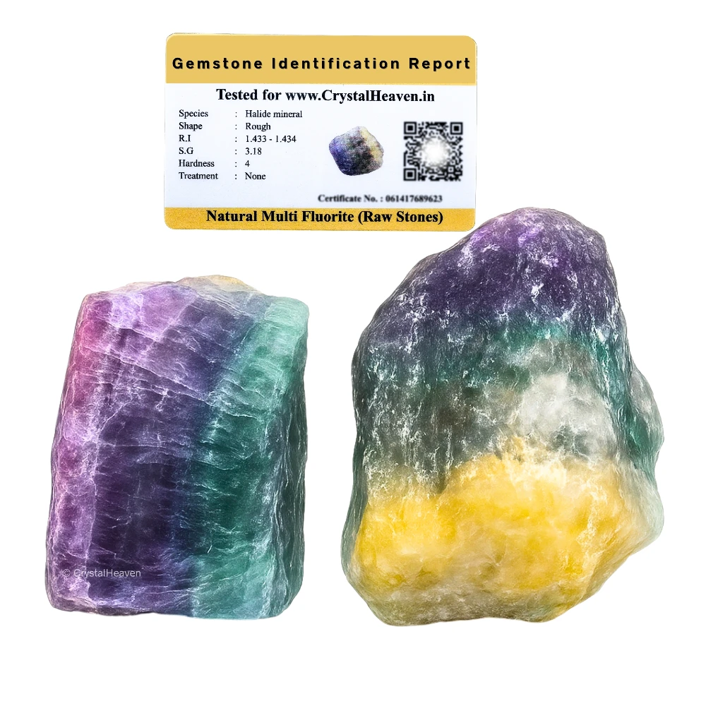 Raw Fluorite Crystals (1 Piece)